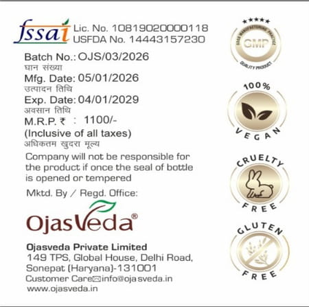 Ojasveda Ashwagandha Powder 100 Gm