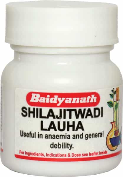 Baidyanath Asli Ayurved Shilajitvadi Loha 40 Tablets (Pack Of 2)