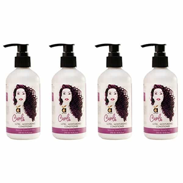 Anveya Curls Ultra-Moisturizing Conditioner|For Unisex With Curly Hair|250Ml Xpack Of 4