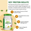 Pure Nutrition Soy Protein Powder | 100% Pure | Isolate 90% | Unflavoured - For Muscle Growth - 1kg