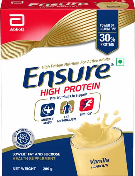 Ensure | High Protein Nutrition For Adults | Vanilla | Box 200 Gm