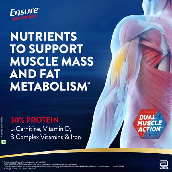Ensure | High Protein Nutrition For Adults | Vanilla | Box 200 Gm