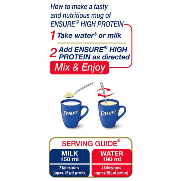 Ensure | High Protein Nutrition For Adults | Vanilla | Box 200 Gm