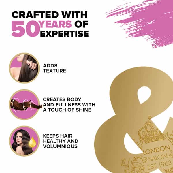 Toni & Guy 3D Volumiser Hair Spray For Styling | Creates Body | Fullness & Adds Shine | 150Ml