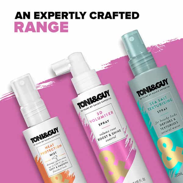 Toni & Guy 3D Volumiser Hair Spray For Styling | Creates Body | Fullness & Adds Shine | 150Ml