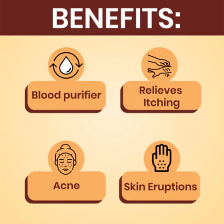 Cipzer Sharbat Murakkab Musaffi Khoon | Purifies Blood| Relieves Itching| Piles & Acne | 200 Ml