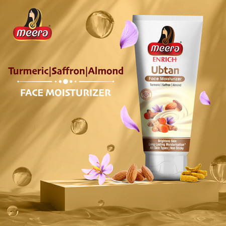 Meera Enrich Ubtan Face Moisturizer For Long Lasting Moisturizing & Brightening Skin | 80g