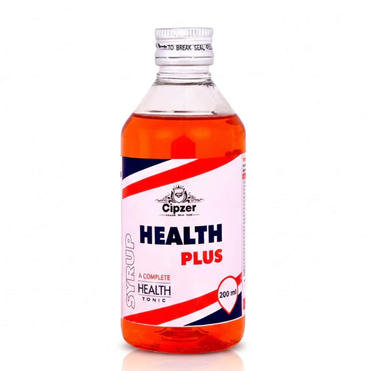Cipzer Health Plus Syrup 200ml | Herbal Support For Immunity| Energy & Healthy Metabolism