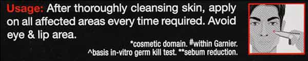 Garnier Men Acno Fight Pimple Clearing Gel 10 Ml