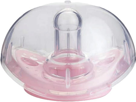 Fisher Price Ultracare Orthodontic Pacifier With Case For Babies 3 Months Onwards Pink