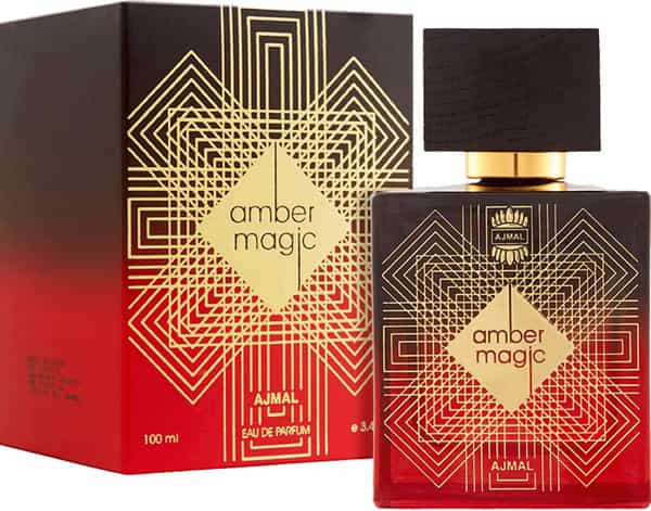 Ajmal Amber Magic Edp 100Ml Perfume For Men And Cd 99 Mukhallat Cp Attar 14Ml For Unisex