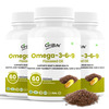 Oribite Omega 3-6-9 Flaxseed Capsules For Heart Health 60 Capsules