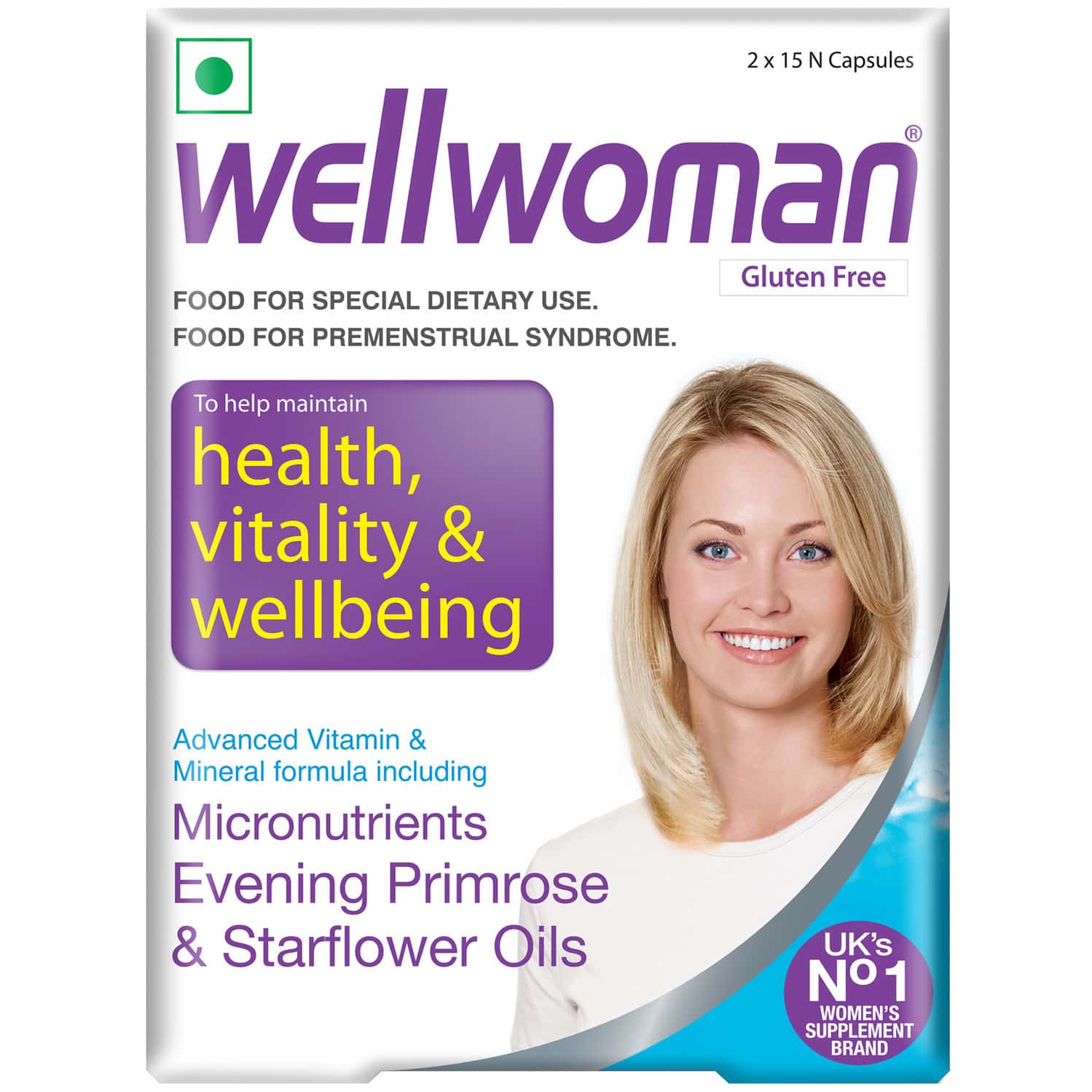 Wellwoman - Micronutrients Evening Primrose Oil And Starflower Oil - 30 Capsules