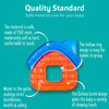 Buddsbuddy Combo Of 3 Bpa Free Multi Texture Double Color Water Filled Teether Multicolor