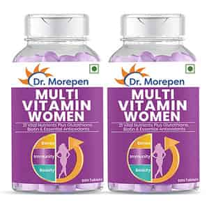 Dr. Morepen Multivitamin Women | Tablets | 60 No's | Pack Of 2