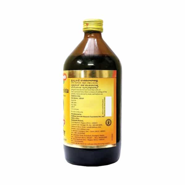 Baidyanath Nagpur Asli Ayurved Dashmularishta Bottle Of 450Ml