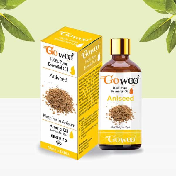 Go Woo 100% Pure & Virgin Aniseed Oil (Fennel) 10 Ml