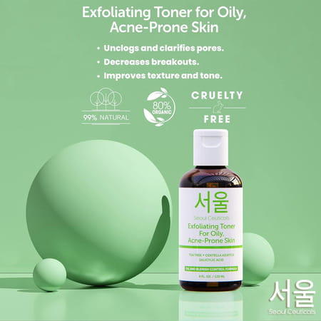 Seoul Ceuticals Exfoliating Toner 120 Ml