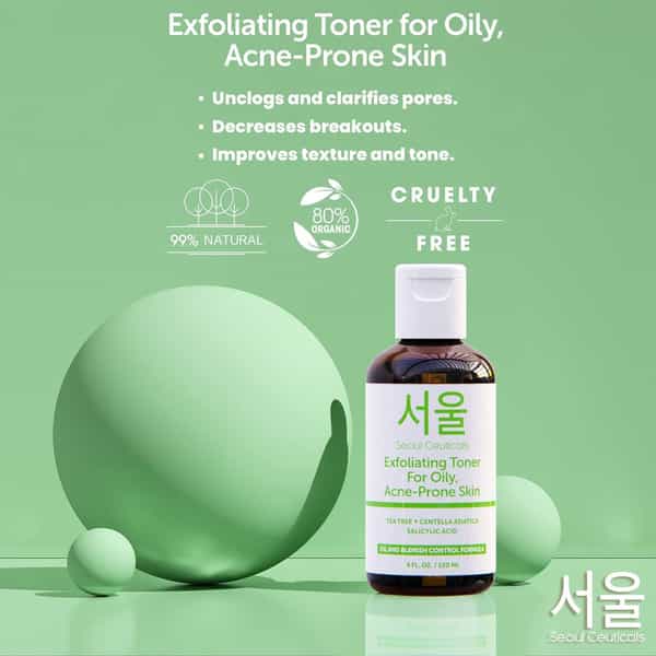 Seoul Ceuticals Exfoliating Toner 120 Ml