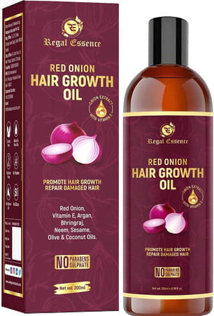 Regal Essence Red Onion Hair Oil For Hair Growth & Controls Hair Fall 200ml