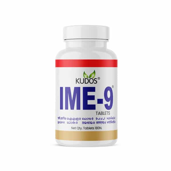 Kudos Ime 9 Bottle Of 60 + 30 Free Tablets