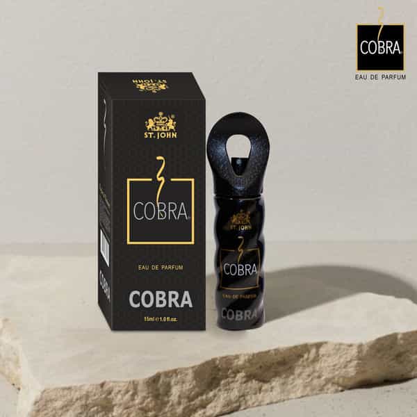 St.john Cobra Sport & Cool 150Ml Each Deodorant For Men & 15Ml Perfume For Men Pack Of 3