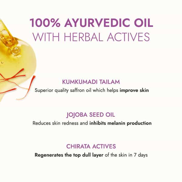 Kapiva Kumkumadi Glow Face Oil (30 Ml)