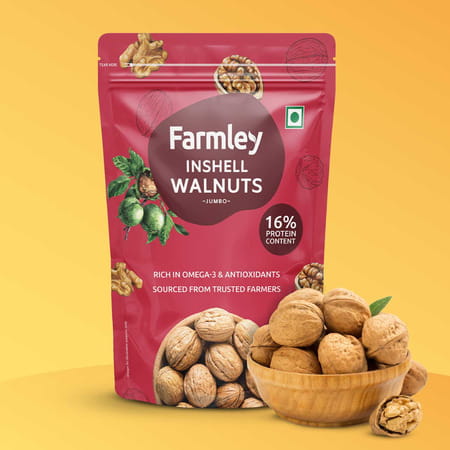 Farmley California Walnut Inshell 500 G