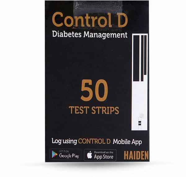 Control D Test Strips - 50 Strips
