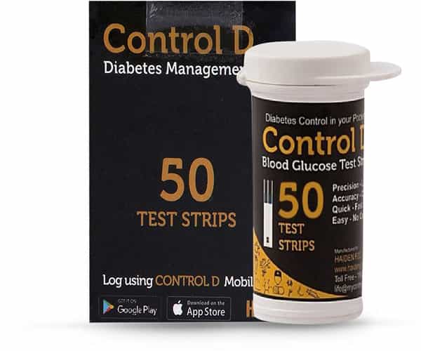Control D Test Strips - 50 Strips