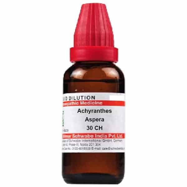 Dr. Willmar Schwabe India Achyranthes Aspera Dilution 30 Ch 30 Ml