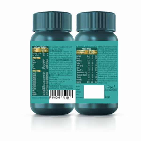 Supradyn Naturals Ginseng | Men Multivitamin For Energy | Immunity | Stamina |Bottle 30 Tablets