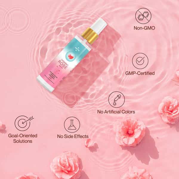 Setu Organic Rose Water/Gulab Jal Spray 100 Ml