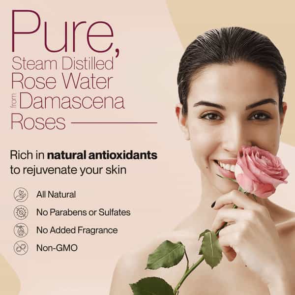 Setu Organic Rose Water/Gulab Jal Spray 100 Ml