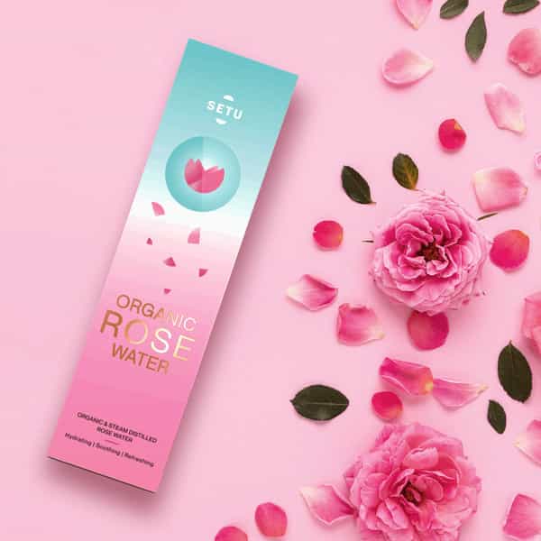 Setu Organic Rose Water/Gulab Jal Spray 100 Ml