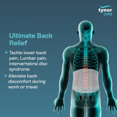 Tynor Lumbo Support Grey Universal Size 1 Unit