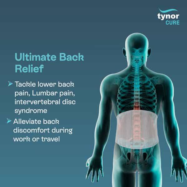 Tynor Lumbo Support Grey Universal Size 1 Unit