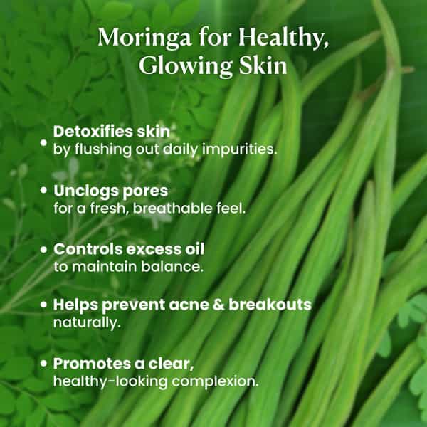 The Skin Story Moringa Face Pack For Deep Cleansing | Tan | Blackheads | Dead Skin Cells 100 G