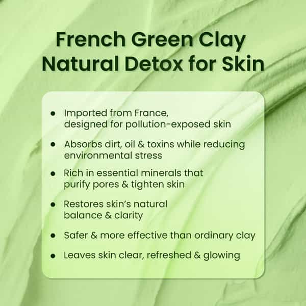 The Skin Story Moringa Face Pack For Deep Cleansing | Tan | Blackheads | Dead Skin Cells 100 G