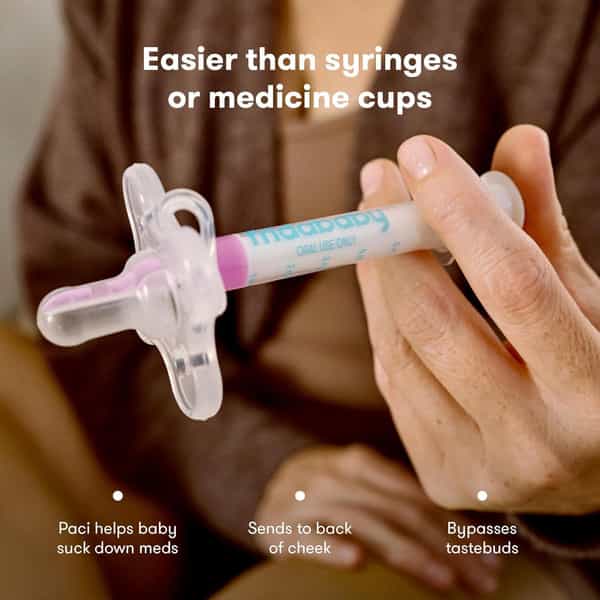 Frida Baby Medifrida Accu Dose Pacifier Baby Medicine Dispenser Pacifier 1 Count