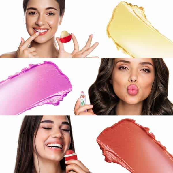 Organic Harvest Red Tinted Lip Balm: Hibiscus | Lip Balm For Women & Men| Paraben Free |10Gm