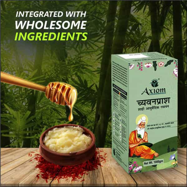 Axiom Royal Ayurvedic Chyawanprash-1Kg|With 50+ Ayurvedic Herbs|Improves Strength| Stamina & Energy