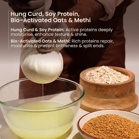 Nat Habit Castor Black Seed Conditioner | Manageable Hair | Men'S Revital | Castor & Curd - 150ml