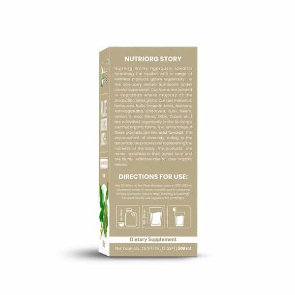 Nutriorg Plate Booster Juice 500Ml