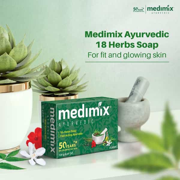 Medimix Ayurvedic Classic 18 Herbs Soap 3*125 Gm