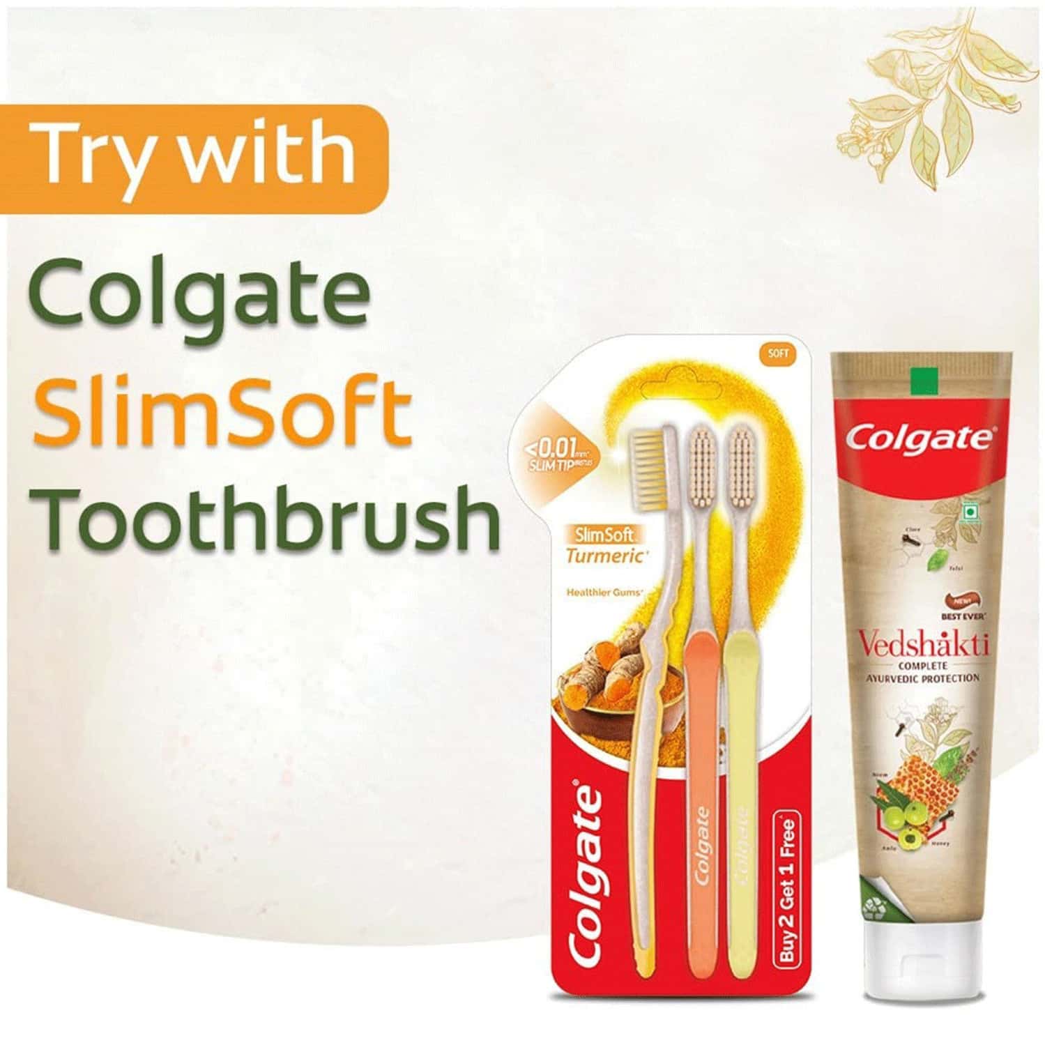 Buy COLGATE VEDSHAKTI COMPLETE AYURVEDIC PROTECTION 200G Online & Get