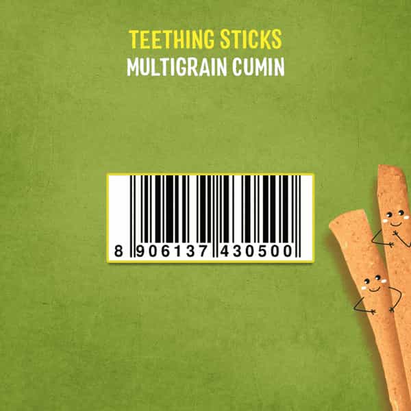 Timios Teething Sticks - Multigrain Cumin 150G