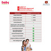 Babyorgano Strawberry Herbal Toothpaste For Kids Babool, Mulethi, Non-Gel, 50gm Fluoride & Sls Free