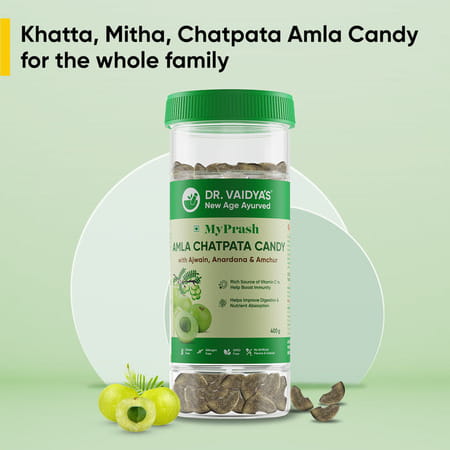 Dr. Vaidya's Myprash Amla Chatpata Candy Pack Of 3