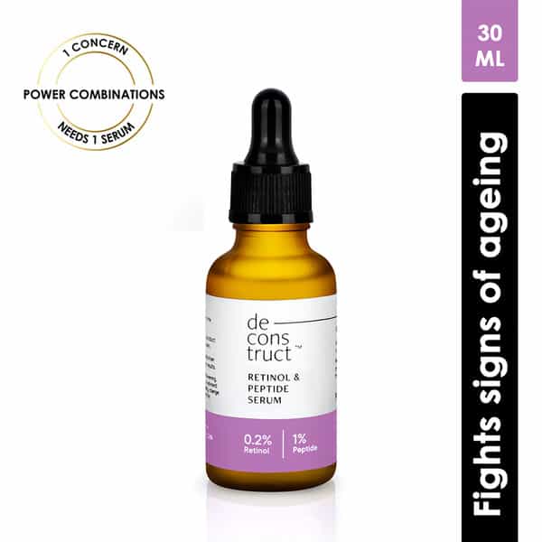 Deconstruct Retinol & Peptide Serum- 0.2% Retinol + 1% Peptide (30 Ml)